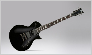 Ltd Ec-401 Hh Emg Ht Rw - Black - Guitarra eléctrica de corte único. - Variation 2