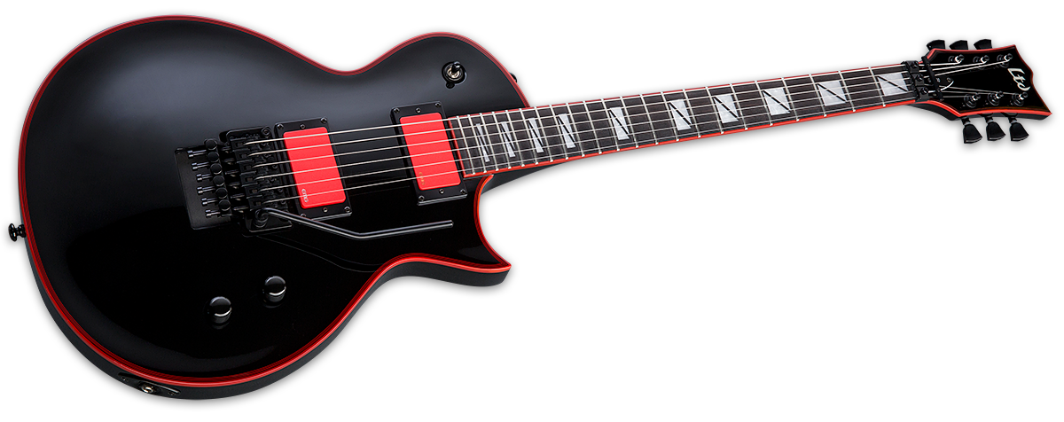 Ltd Gary Holt Gh-600 Signature 2h Emg Fr Eb - Black - Guitarra eléctrica de corte único. - Variation 2