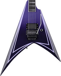 Guitarra electrica metalica Ltd Alexi Hexed - Purple fade w/ pinstripes