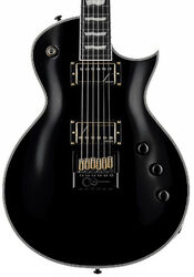 Guitarra eléctrica de corte único. Ltd EC-1000T CTM Evertune - Black satin
