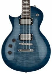 Guitarra electrica para zurdos Ltd EC-256FM LH Zurdo - Cobalt blue