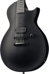 Guitarra eléctrica de corte único. Ltd EC-Black Metal - Black satin
