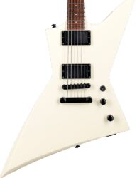 Guitarra electrica metalica Ltd EX-200 - Olympic white