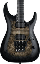 Guitarra eléctrica con forma de str. Ltd H-1001FR - Black natural burst