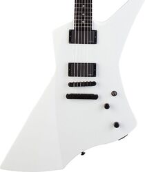 Guitarra electrica metalica Ltd James Hetfield Snakebyte - Snow white