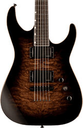 Guitarra eléctrica de doble corte Ltd Josh Middleton JM-II - Black shadow burst