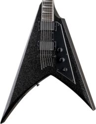 Guitarra electrica metalica Ltd KH-V 602 Kirk Hammett Signature - Black sparkle