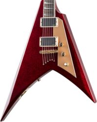 Guitarra electrica metalica Ltd KH-V 602 Kirk Hammett Signature - Red sparkle