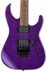 Guitarra eléctrica con forma de str. Ltd Kirk Hammett KH-602 - Purple sparkle