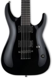 Guitarra eléctrica con forma de str. Ltd LK-600 Luke Kilpatrick - Black