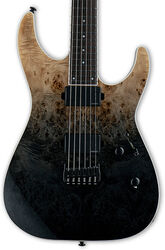 Guitarra eléctrica con forma de str. Ltd M-1000HT - Black fade