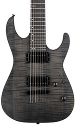 Guitarra eléctrica con forma de str. Ltd M-207 Baritone DX - See Thru Black Satin