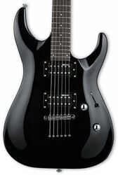 Guitarra eléctrica con forma de str. Ltd MH-10 Kit +bag - Black