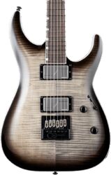 Guitarra electrica metalica Ltd MH-1000 Evertune - charcoal burst