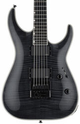 Guitarra eléctrica con forma de str. Ltd MH-1000 Evertune - See thru black