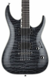 Guitarra eléctrica con forma de str. Ltd MH-1001NT - See thru black