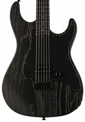 Guitarra eléctrica con forma de str. Ltd SN-1 HT - Black blast