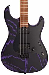 Guitarra eléctrica con forma de str. Ltd SN-1000HT - PURPLE BLAST