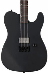 Guitarra eléctrica con forma de tel Ltd TE-201 - Black satin