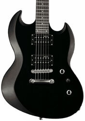 Guitarra eléctrica de doble corte Ltd Viper-10 Kit - Black