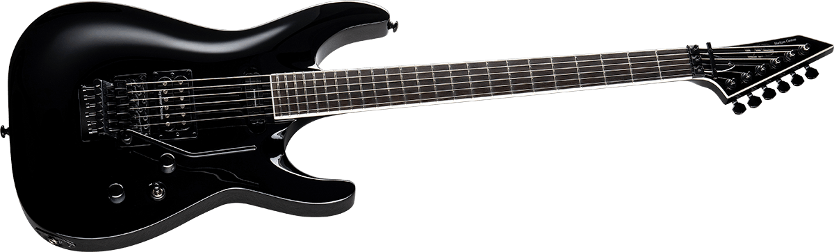 Ltd Horizon Custom '87 Floyd Rose Hs Seymour Duncan Eb - Black - Guitarra electrica metalica - Variation 1