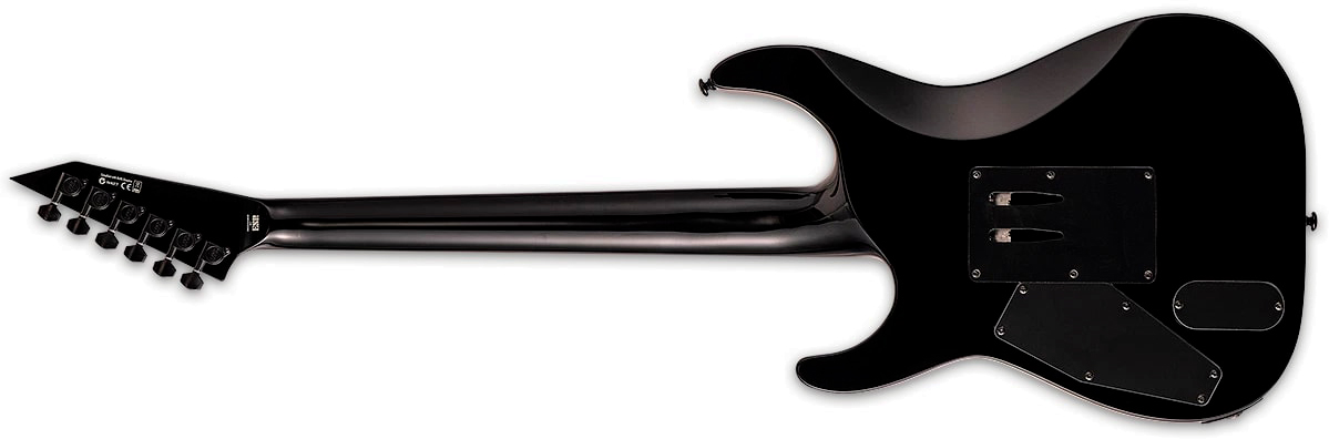 Ltd Kirk Hammett Kh602 Signature 2h Emg Fr Eb - Black - Guitarra electrica metalica - Variation 2