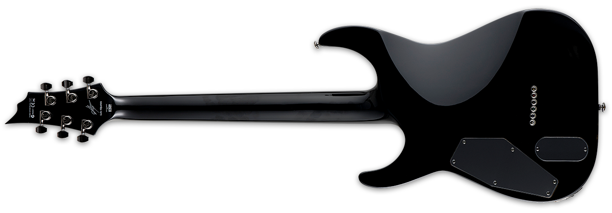 Ltd Lk-600 Luke Kilpatrick - Black - Guitarra eléctrica con forma de str. - Variation 1
