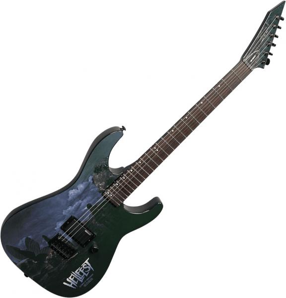 Guitarra eléctrica de cuerpo sólido Ltd Hellfest Extended 15th Anniversary 2022 - Custom design