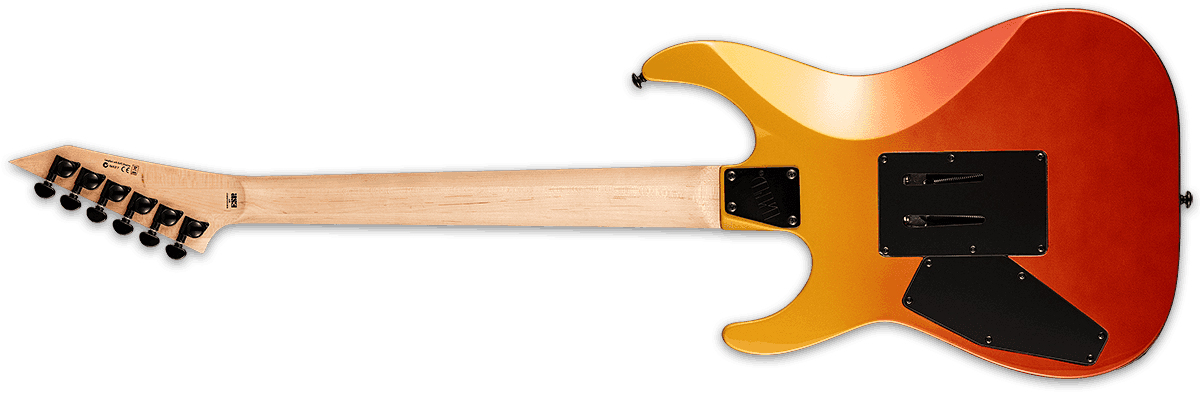 Ltd M-400 Hh Seymour Duncan Fr Pf - Solar Fade Metallic - Guitarra eléctrica con forma de str. - Variation 2