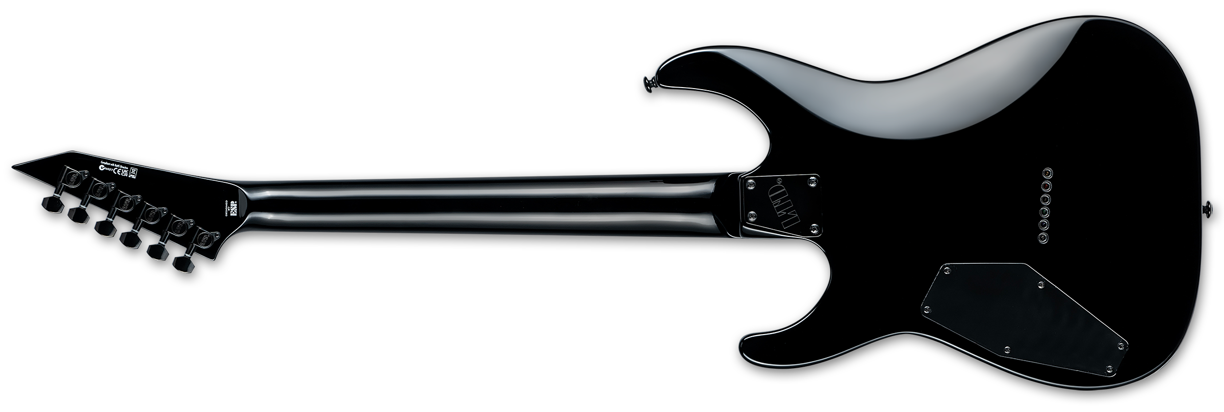 Ltd M201bht-blk 1h Ht Jat - Black - Guitarra eléctrica con forma de str. - Variation 1