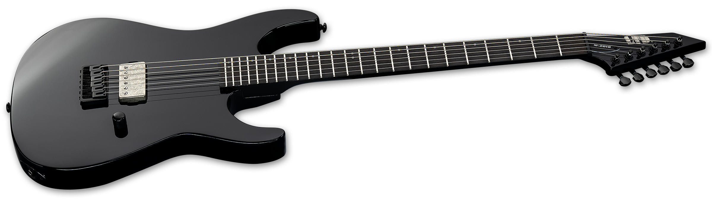 Ltd M201bht-blk 1h Ht Jat - Black - Guitarra eléctrica con forma de str. - Variation 2