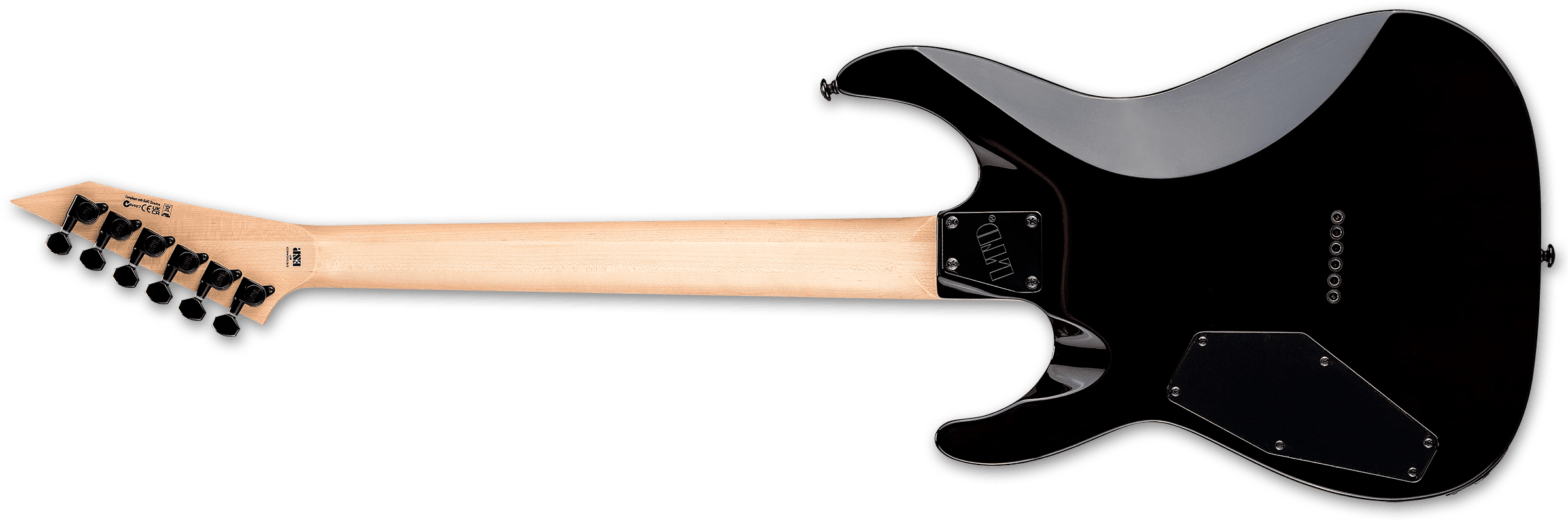 Ltd Mh200ht Qm 2h Ht Rw - Dark Brown Sunburst - Guitarra eléctrica con forma de str. - Variation 2