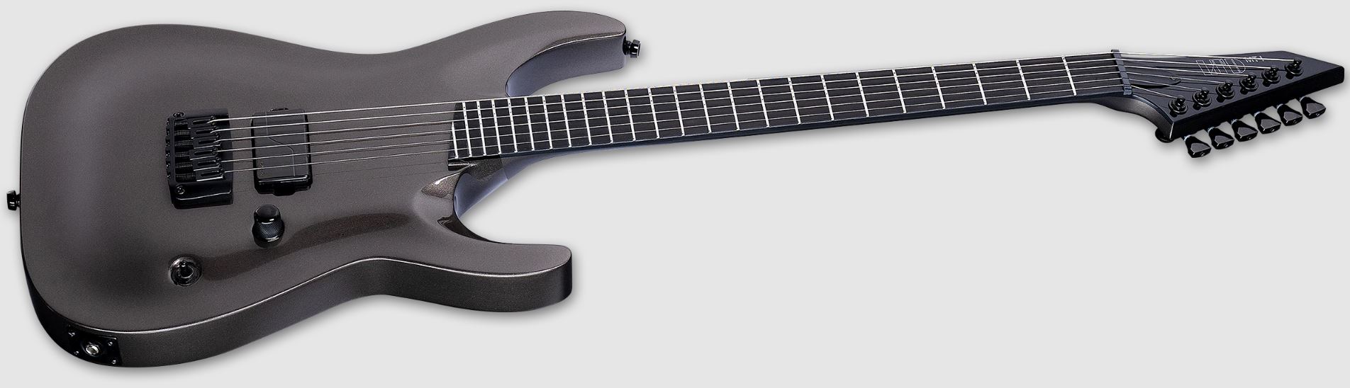 Ltd Mt-i Mick Thomson Signature 1h Ht Eb - Obsidian Metallic - Guitarra eléctrica de autor - Variation 2
