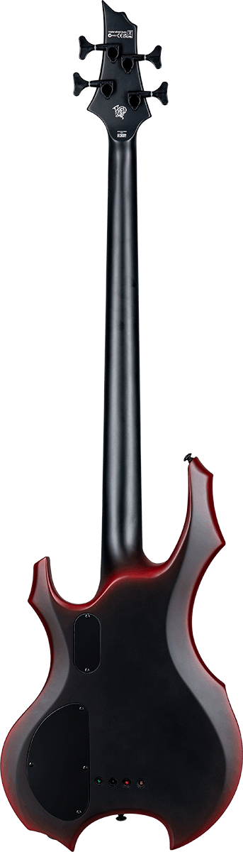 Ltd Orion Fred Leclercq Signature Emg Eb - Black Red Burst Satin - Bajo eléctrico de cuerpo sólido - Variation 1