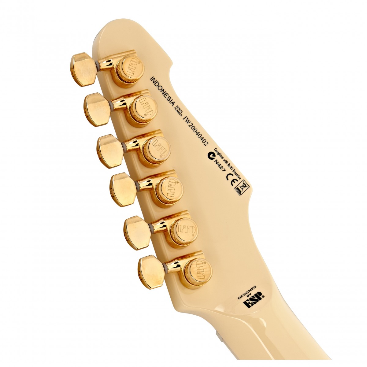 Ltd Phoenix 1000 Hs Seymour Duncan Ht Eb - Vintage White - Guitarra electrica retro rock - Variation 5