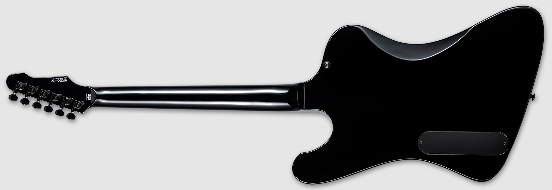 Ltd Phoenix 201 1h Ht Rw - Black - Guitarra electrica retro rock - Variation 1
