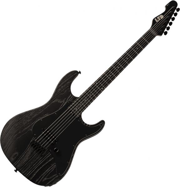 Guitarra eléctrica de cuerpo sólido Ltd SN-1 HT - Black blast