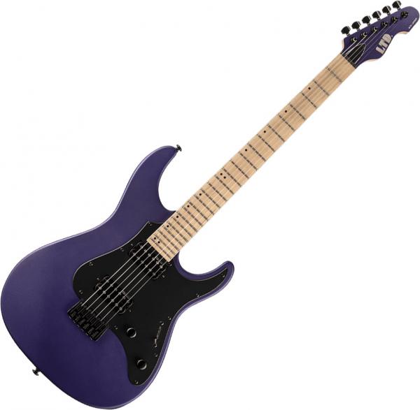 Guitarra eléctrica de cuerpo sólido Ltd SN-200HT - Dark metallic purple satin