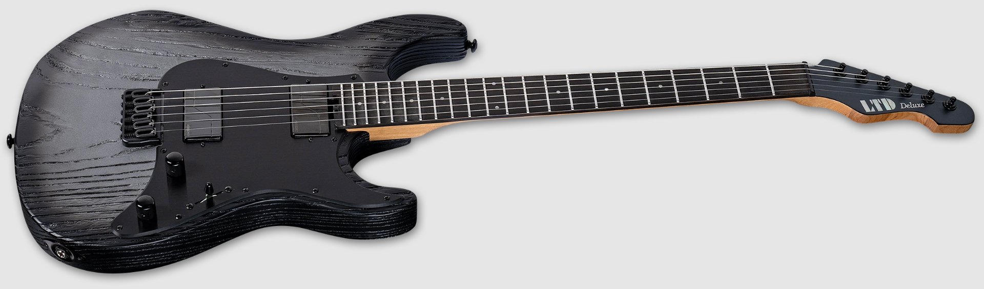 Ltd Sn1000ht 2h Fishman Fluence Modern Ht Eb - Silver Blast - Guitarra eléctrica con forma de str. - Variation 2