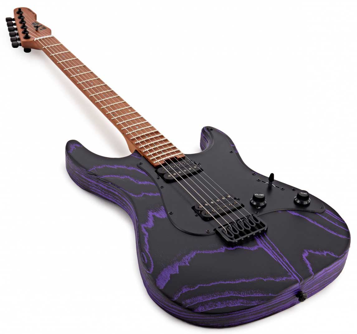 Ltd Sn1000ht 2h Seymour Duncan Ht Eb - Purple Blast - Guitarra eléctrica con forma de str. - Variation 2