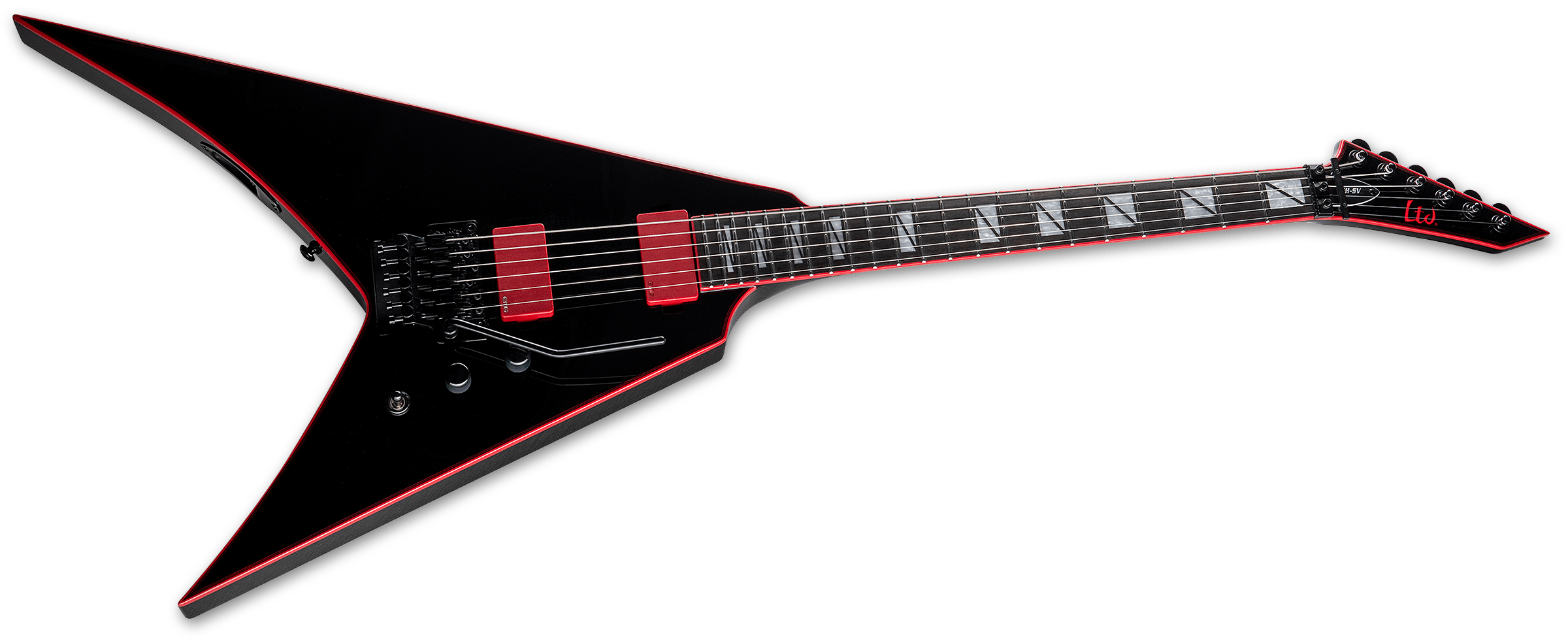 Ltd Sv Gary Holt Signature Hh Fr Eb - Black - Guitarra eléctrica de autor - Variation 1