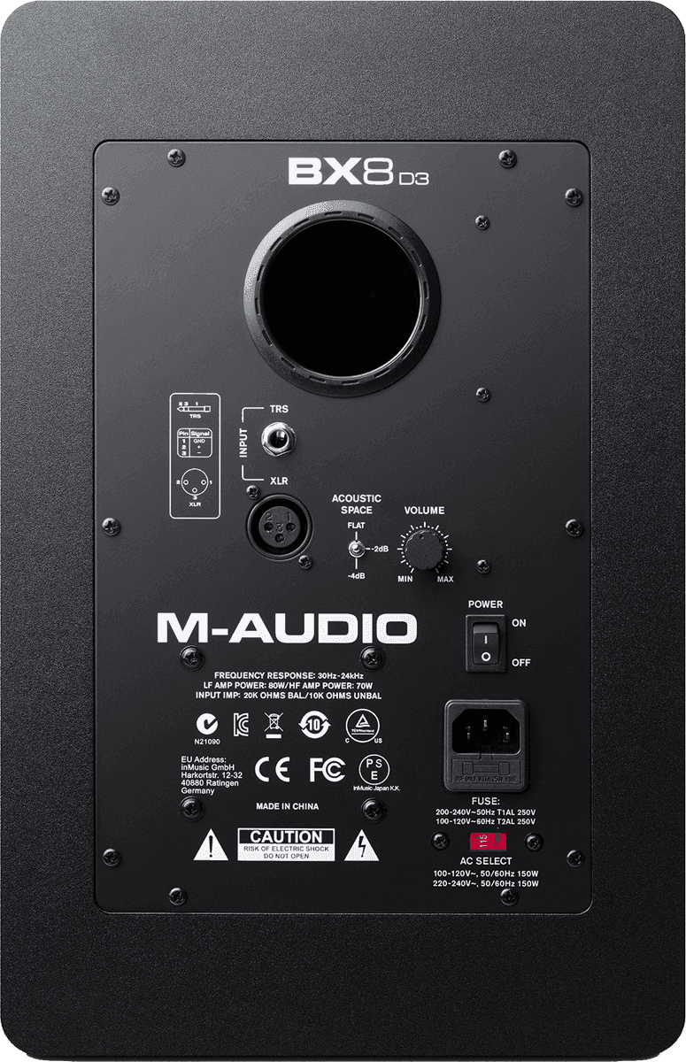 M-audio Bx8d3 Single - La PiÈce - Monitor de estudio activo - Variation 2