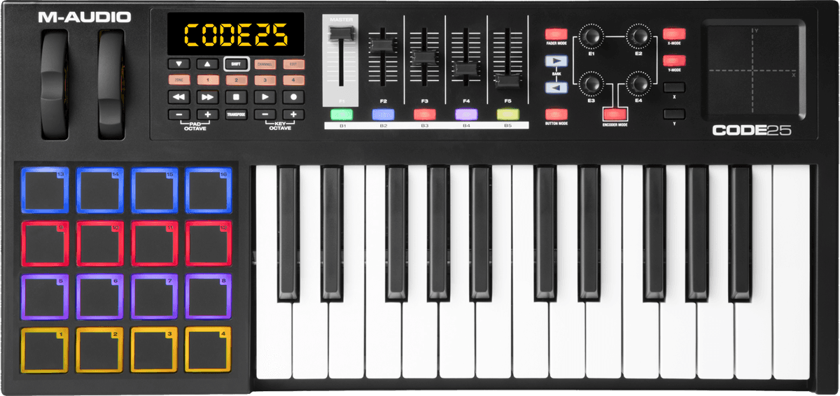M-audio Code 25 Black - Teclado maestro - Main picture