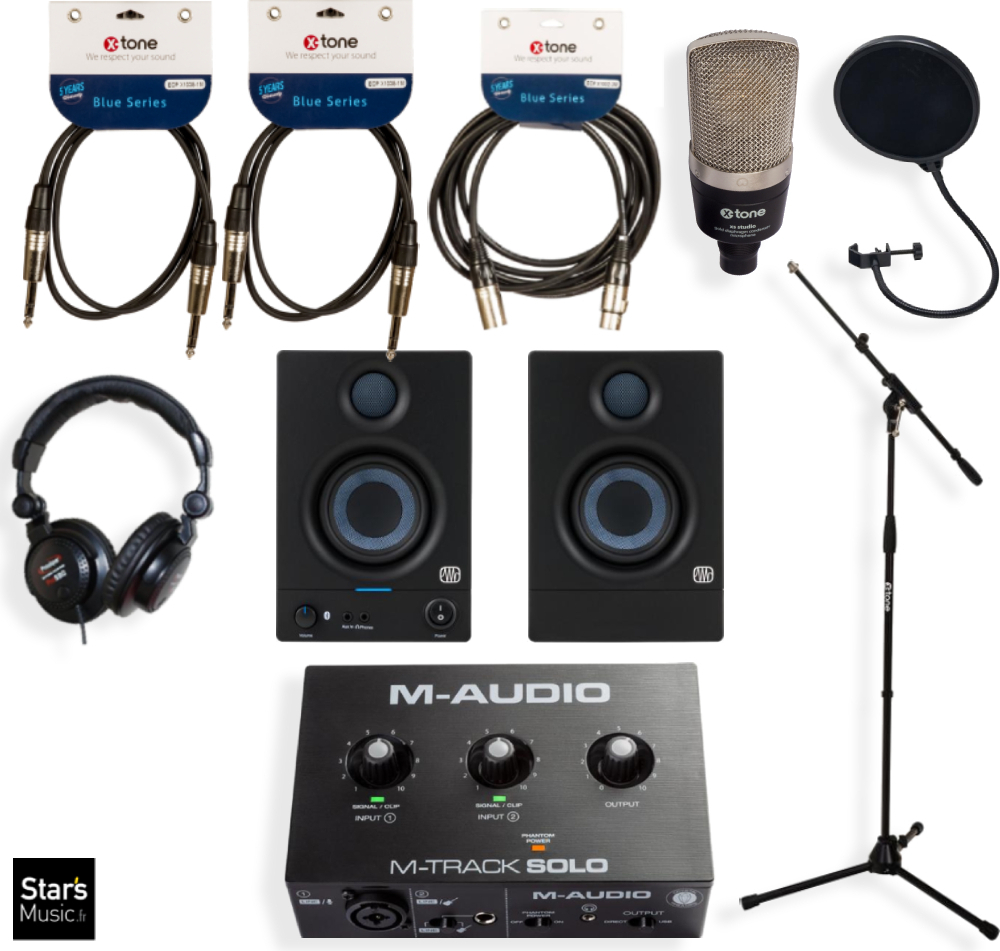 X-tone Starter Pack Home Studio 1 - Interface de audio USB - Main picture