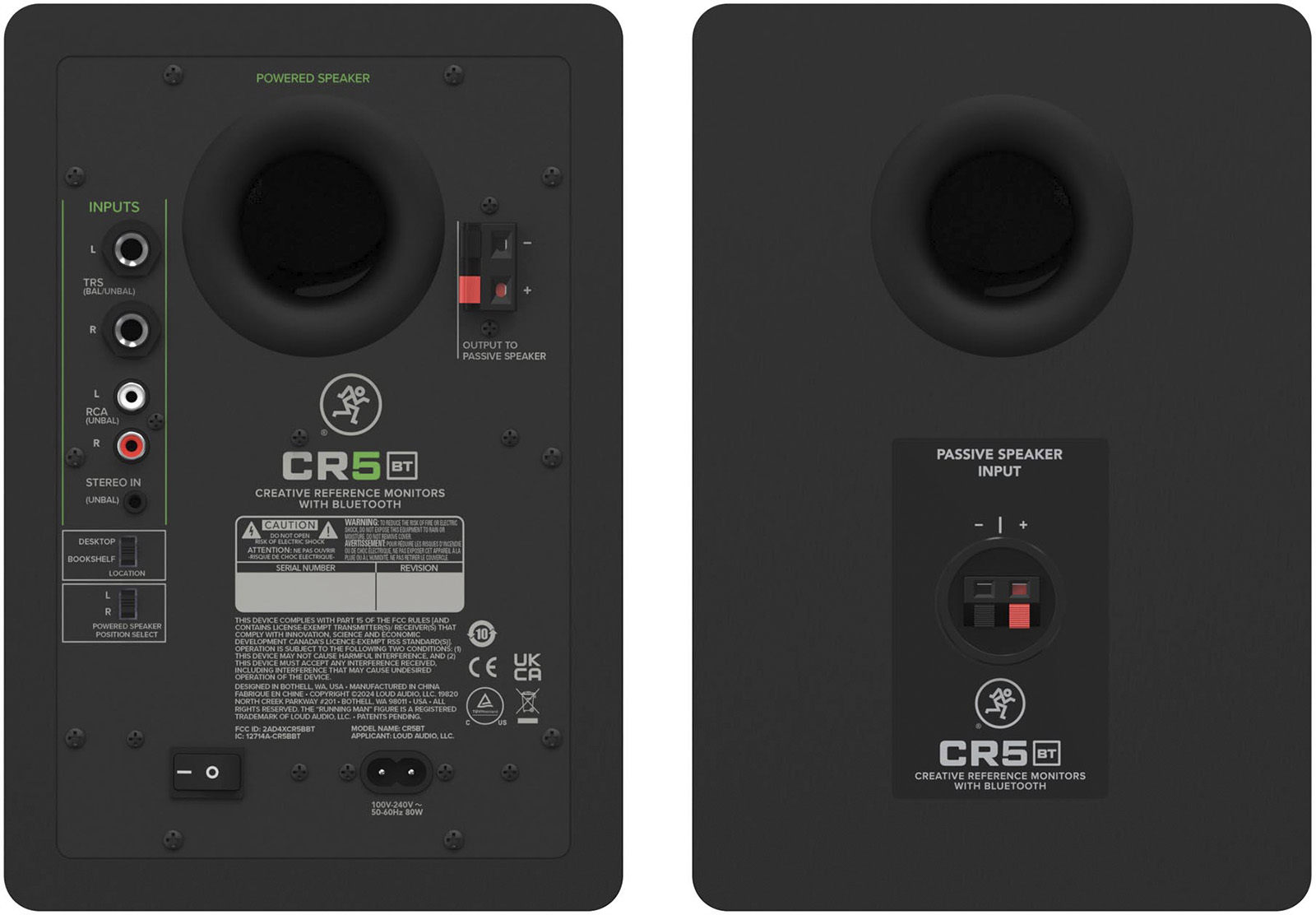 Mackie Cr5 Bt - La Paire - Monitor de estudio activo - Variation 3