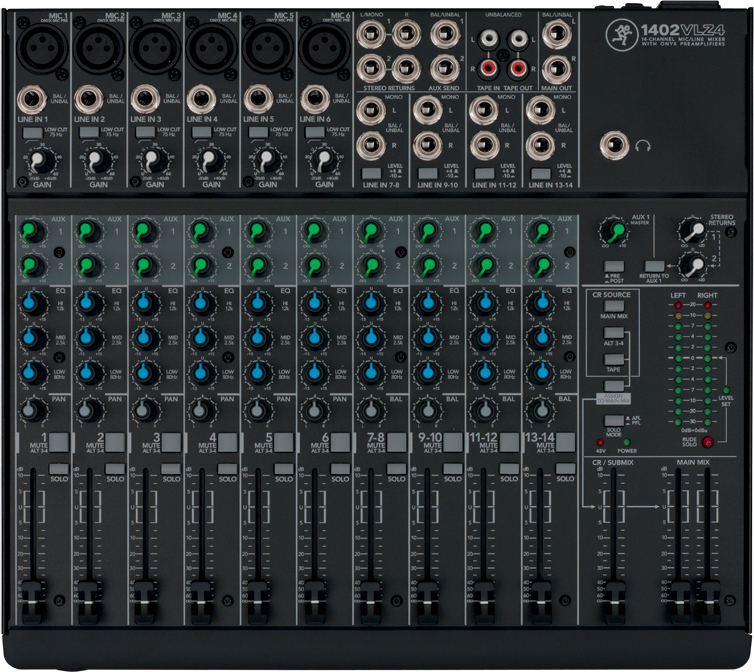Mackie 1402 Vlz4 - Mesa de mezcla analógica - Main picture