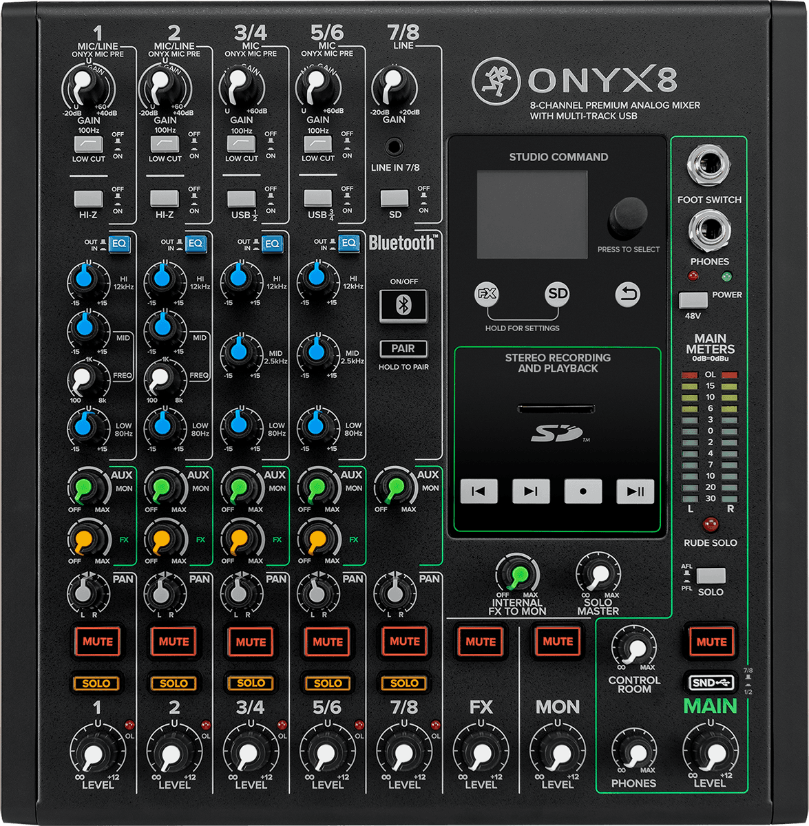 Mackie Onyx8 - Mesa de mezcla analógica - Main picture