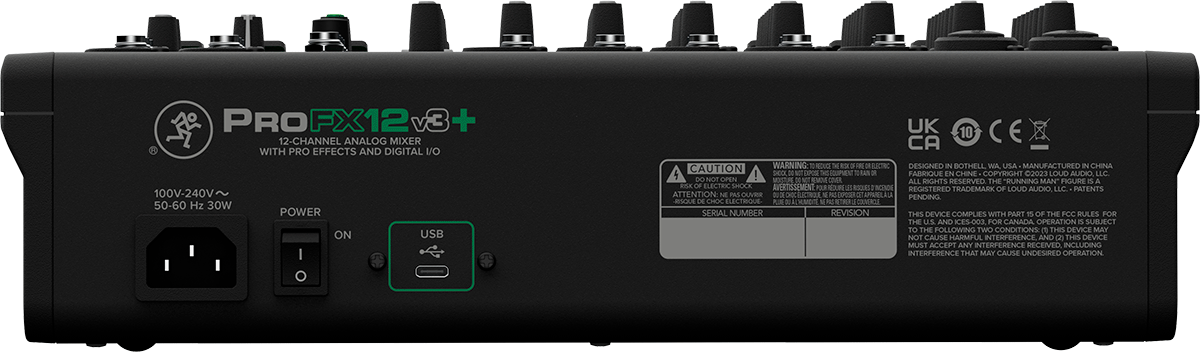 Mackie Profx 12 V3+ - Mesa de mezcla analógica - Variation 1