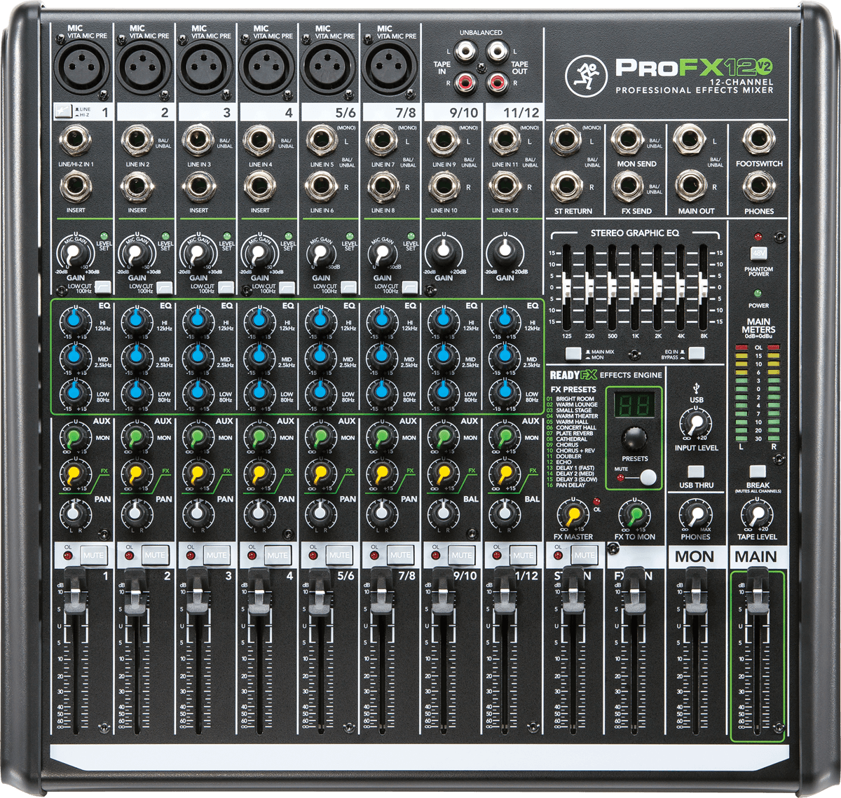 Mackie Profx12v2 - Mesa de mezcla analógica - Variation 2