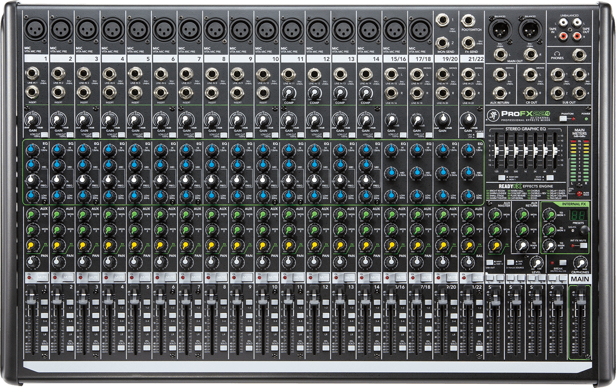 Mackie Profx22v2 - Mesa de mezcla analógica - Variation 3